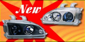 DJ-HD767-N CIVIC '92~95 GEN II Projector Head Light 3 in 1