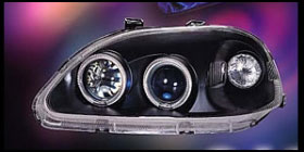 DJ-6100  CIVIC '99-00 PROJECTOR HEADLAMP